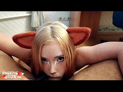 ❤️ Кицунэ глытае член і канчае ў рот Сэкс-відэа у нас be.hentai-menu.ru ❤